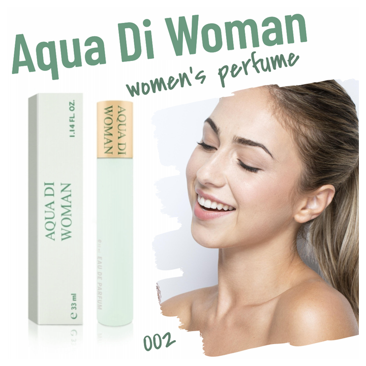 002. Aqua Di Woman - mini parfym för kvinnor - inspirerad av Acqua Di Gio*
