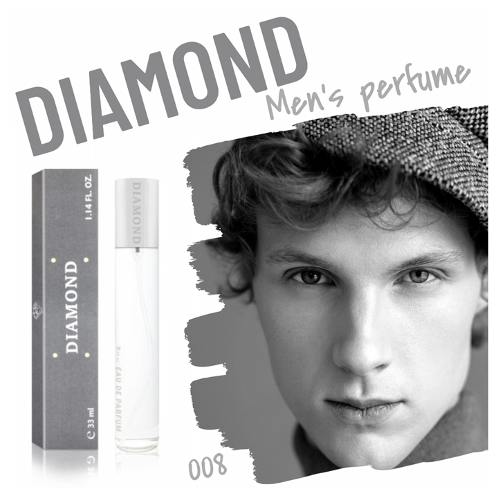 008. Diamand - mini parfym för män - inspirerad av Diamond*