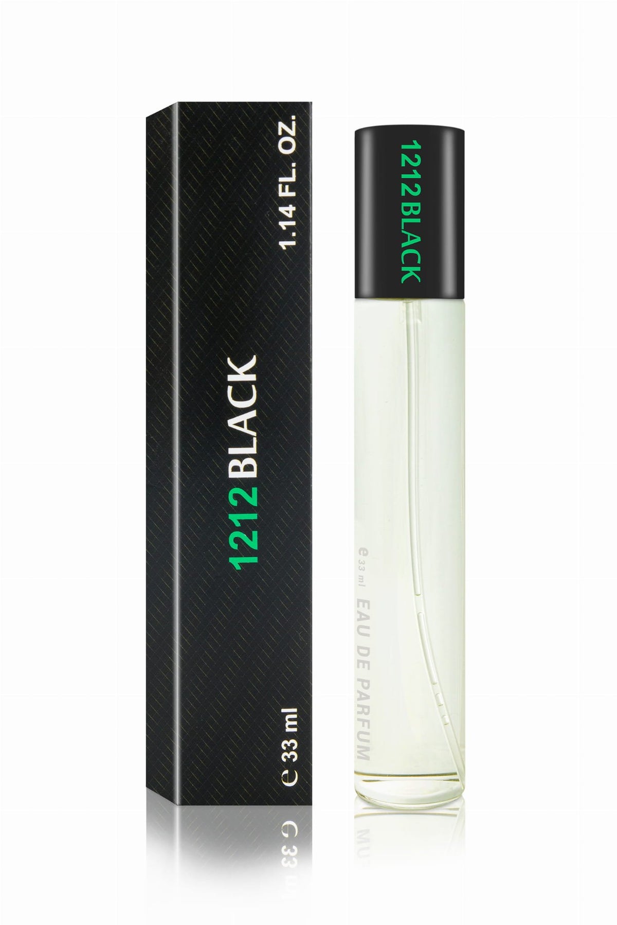 126. 1212 BLACK - mini parfym för män - inspirerad av L1212 NOIR