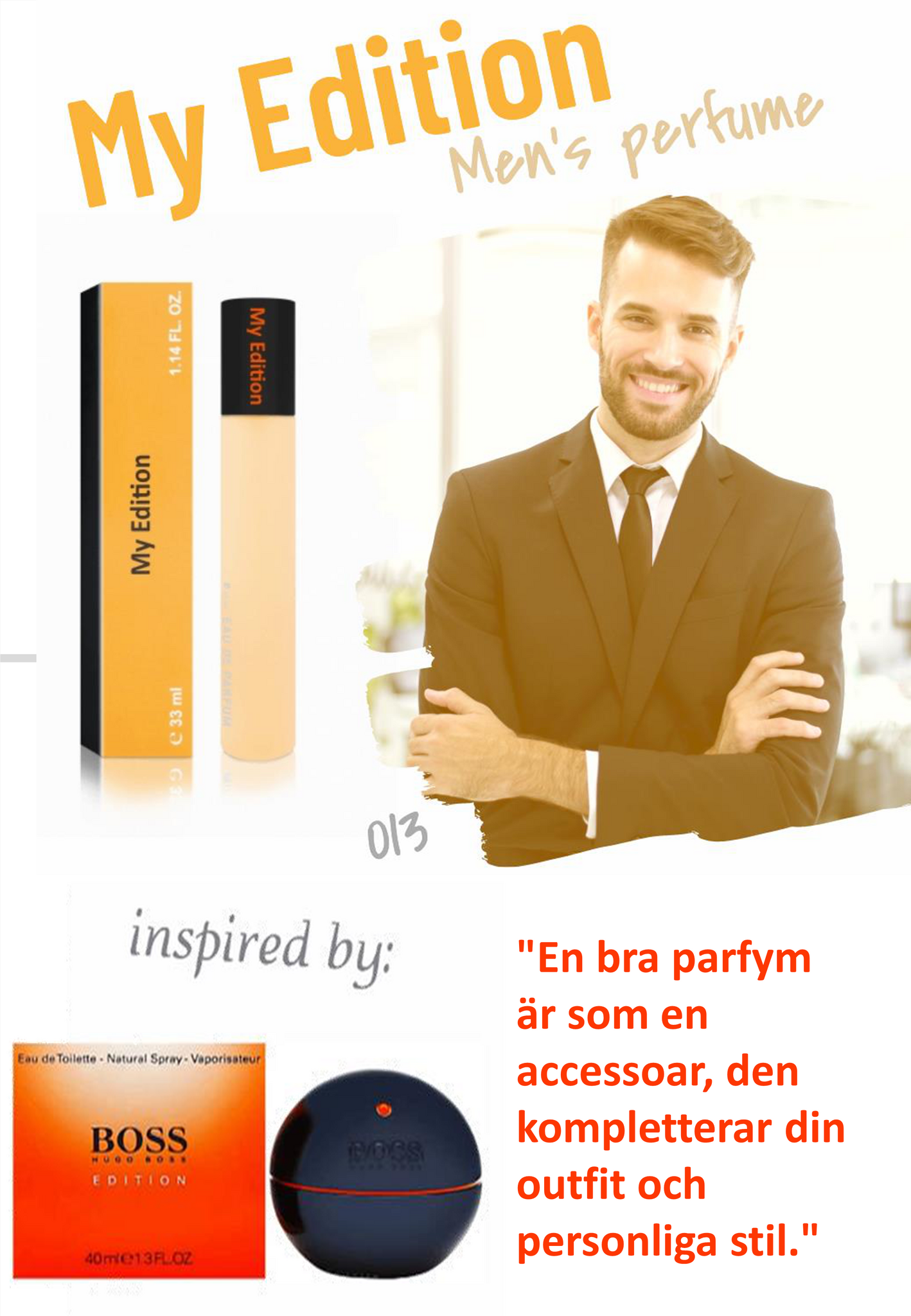013. My Edition - mini parfym för män - inspirerad av Edition*