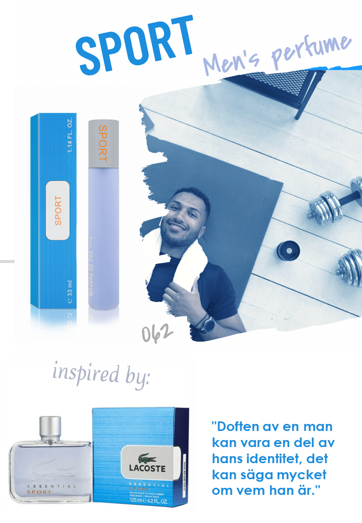 062. SPORT - mini parfym för män - inspirerad av SPORT*