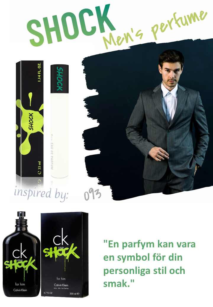 093. Shock - mini parfym för män - inspirerad av ONE SHOCK*