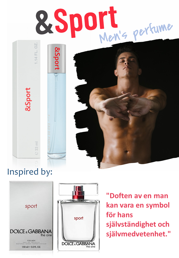 112. &Sport - mini parfym för män - inspirerad av THE ONE SPORT*