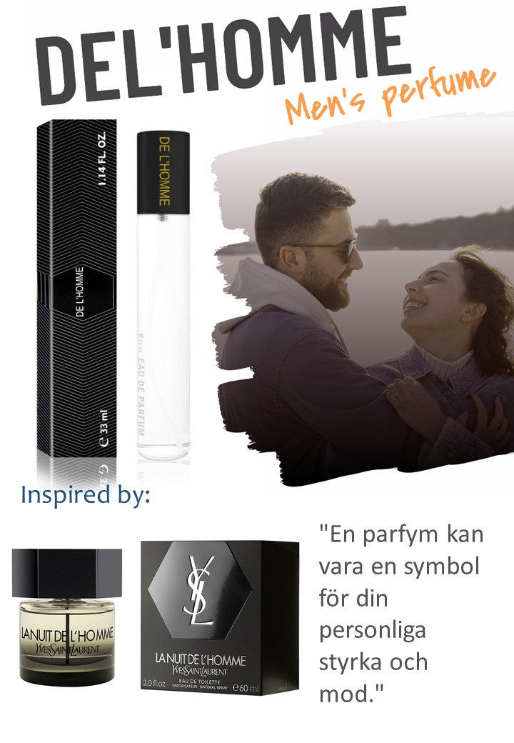 138. De L'homme - mini parfym för män - inspirerad av LA NUIT DE L'HOMME*