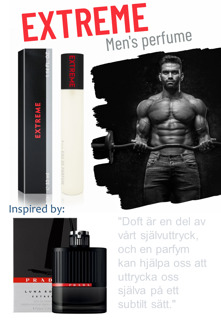 159. Extreme - mini parfym för män - inspirerad av LUNAROSSA EXTREME*