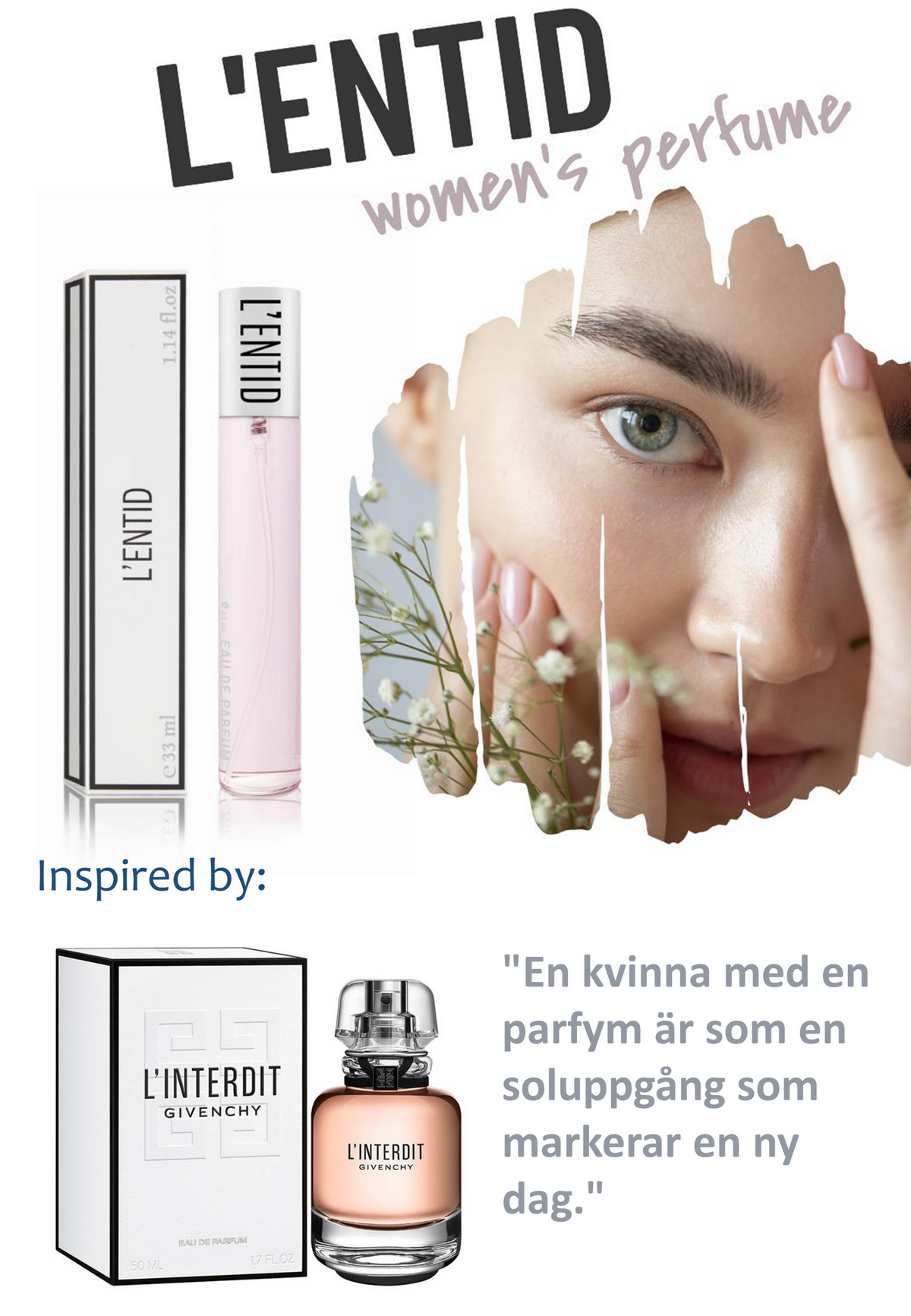 216. L?entid - mini parfym för kvinnor - inspirerad av L’INTERDIT*