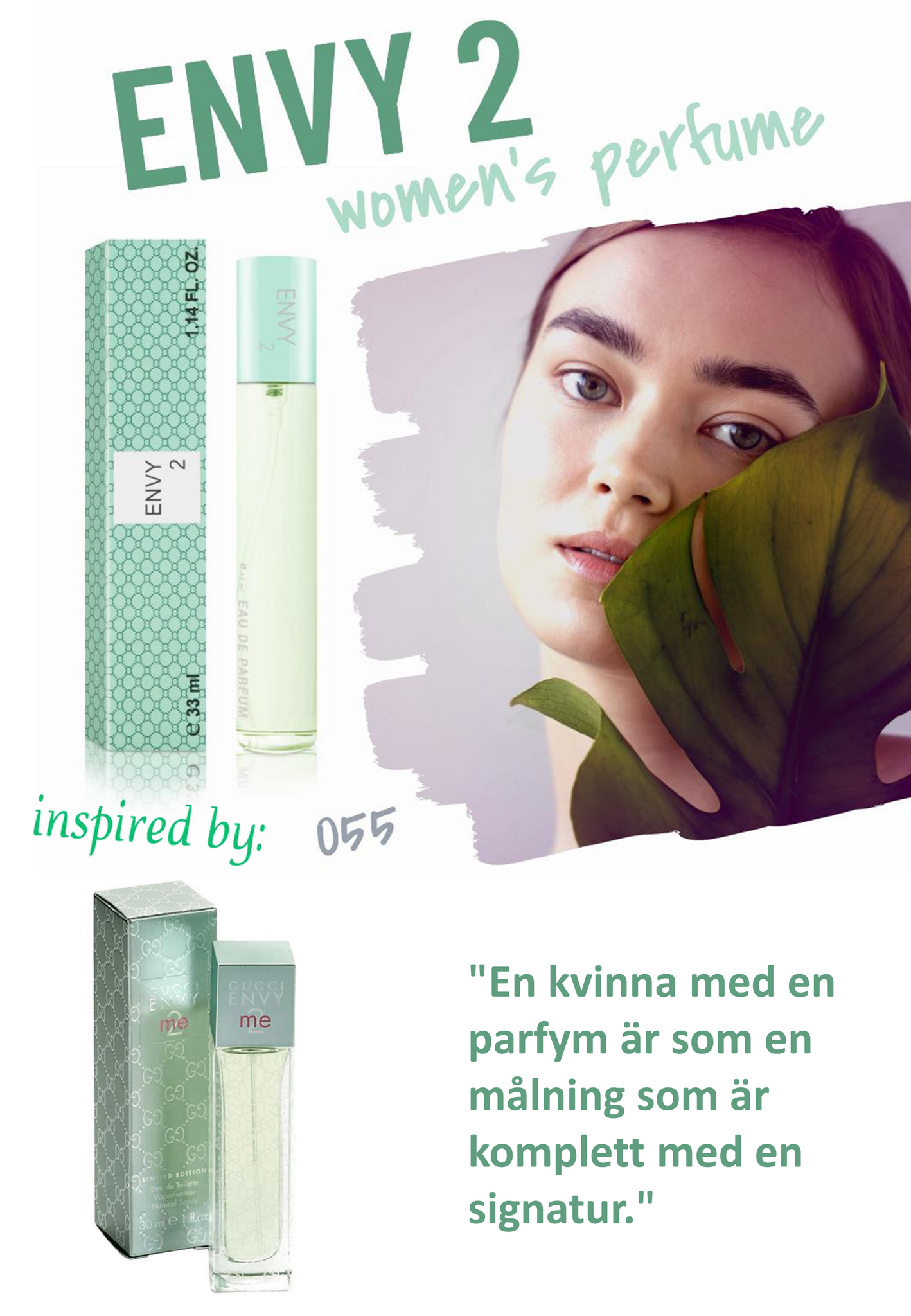 055. Envy 2 - mini parfym för kvinnor - inspirerad av ENVY ME 2*