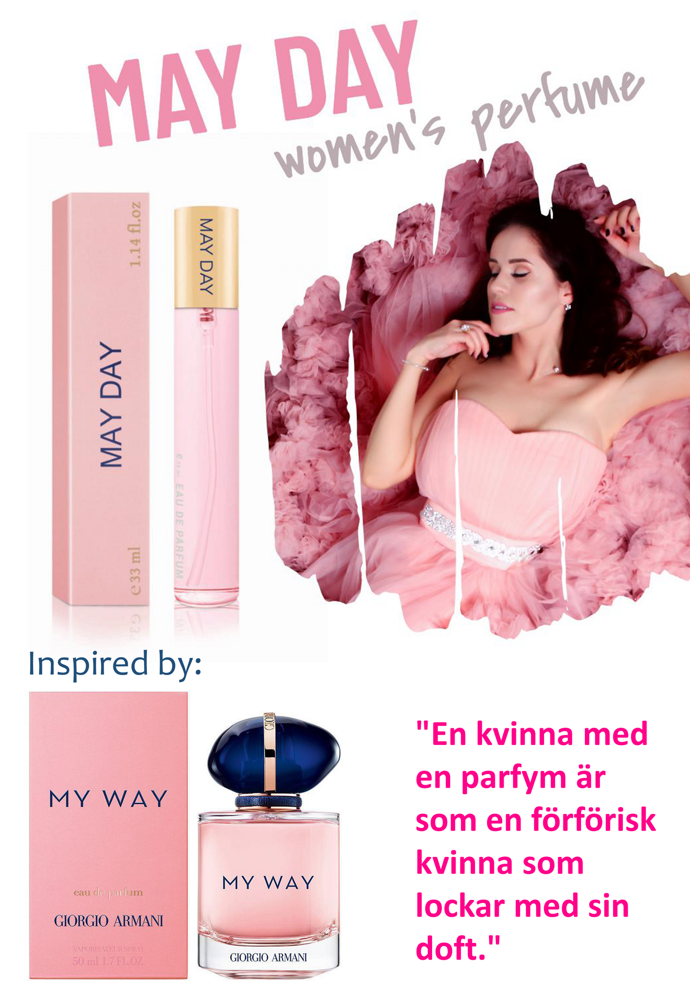 209. My Day - mini parfym för kvinnor - inspirerad av MY WAY*