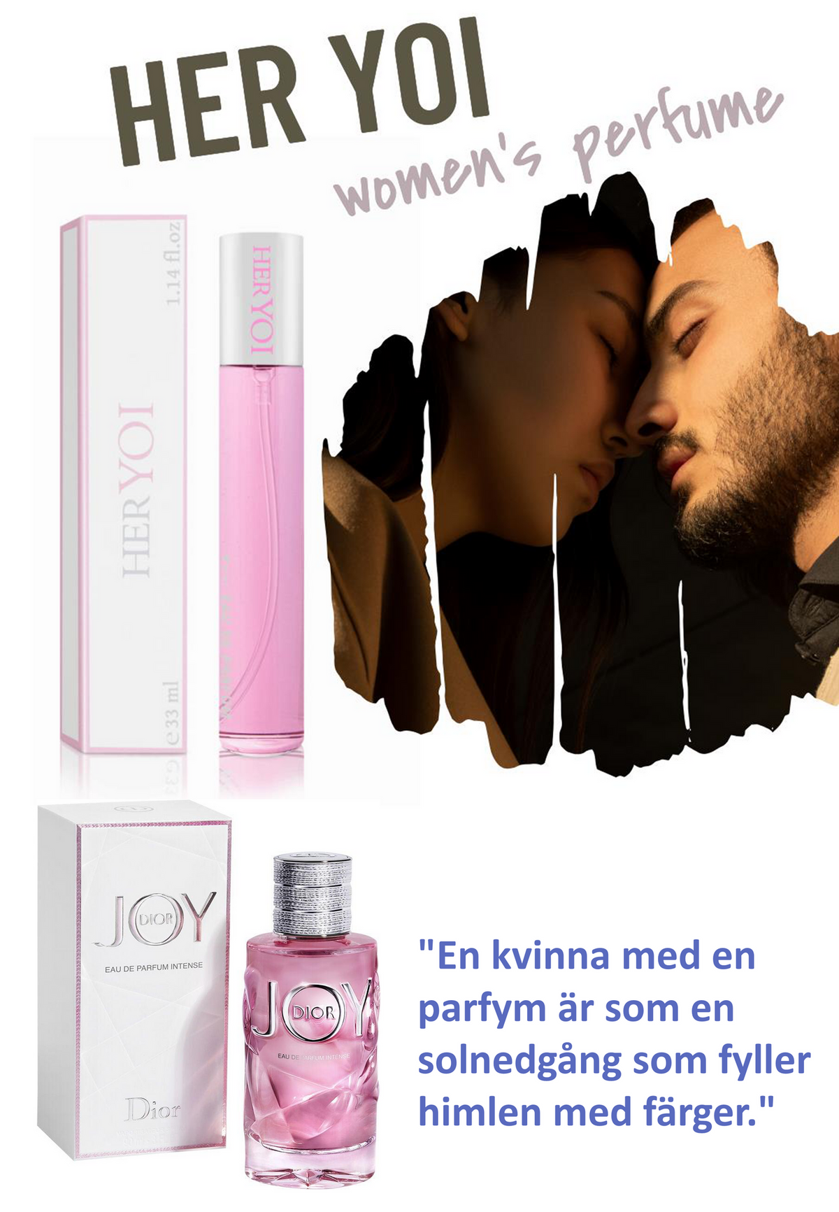 204. Her Yoi - mini parfym för kvinnor - inspirerad av JOY*