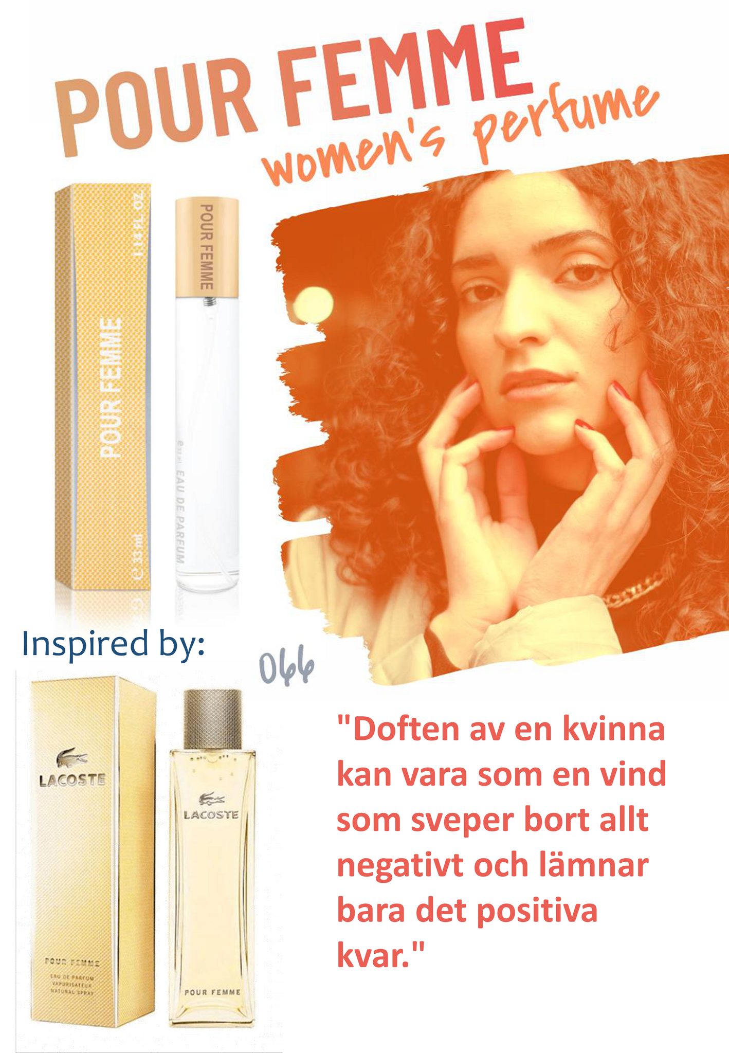 066. Pour Femme - mini parfym för kvinnor - inspirerad av POUR FEME*