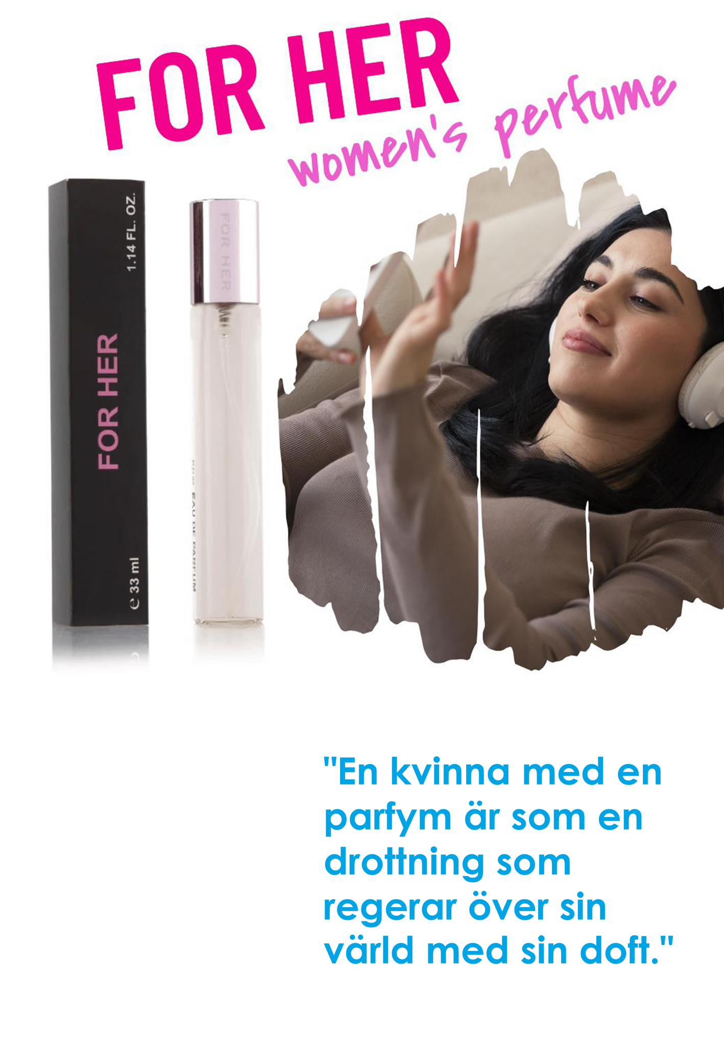 199. For Her - mini parfym för kvinnor - inspirerad av NARCISIO RODRIGUEZ FOR HER*