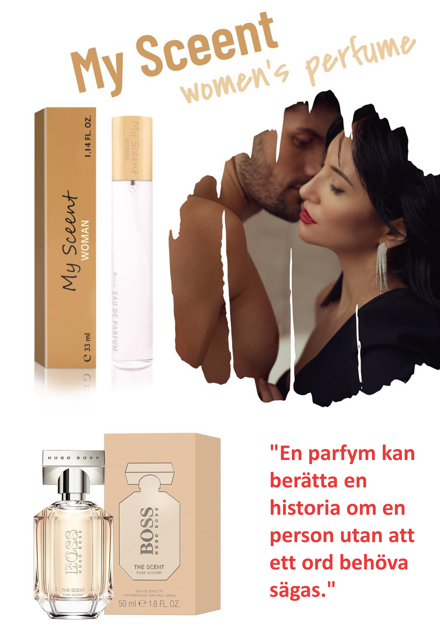 190. My Sceent Woman - mini parfym för kvinnor - inspirerad av THE SCENT FOR HER*
