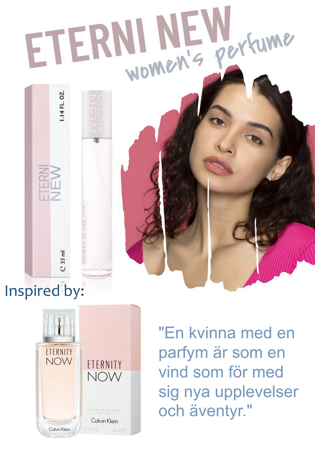 179. Eterni New - mini parfym för kvinnor - inspirerad av ETERNITY NOW*