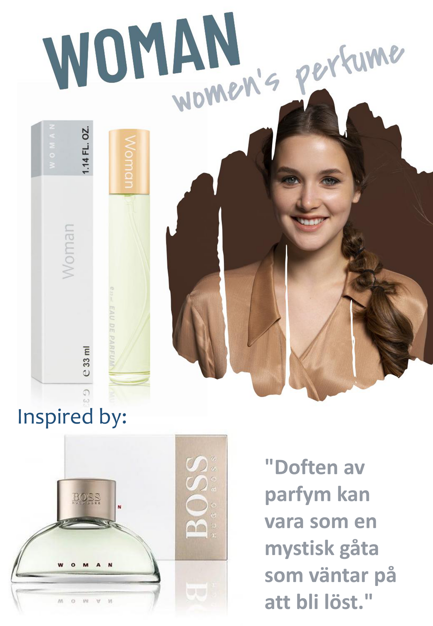 178. Woman - mini parfym för kvinnor - inspirerad av WOMAN*