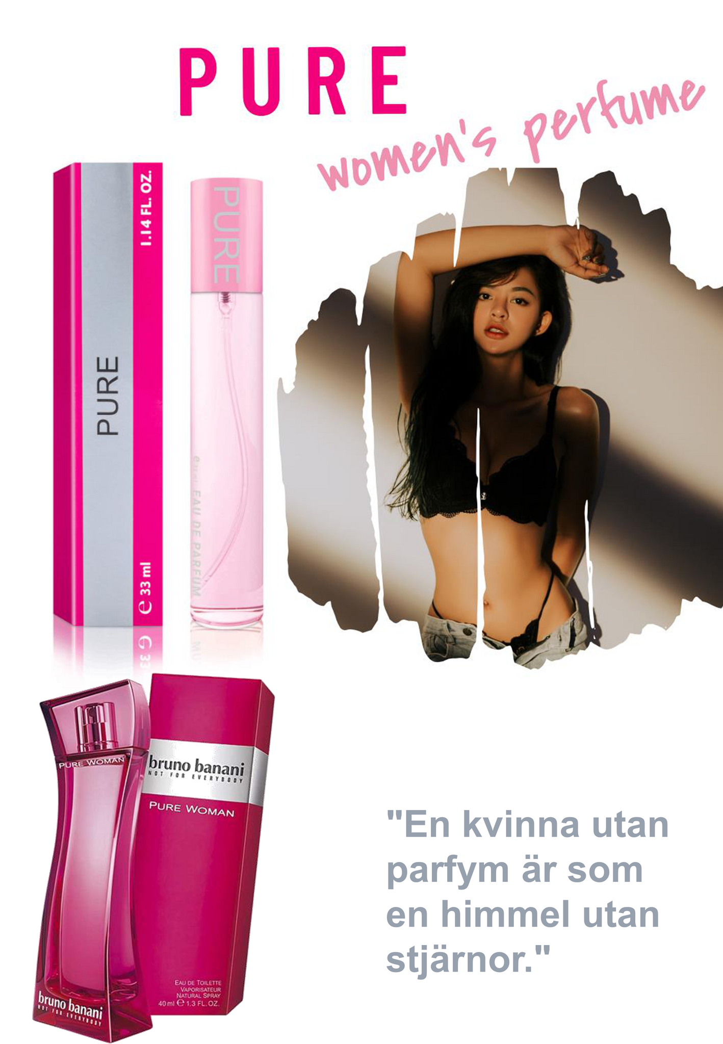 107. Pure - mini parfym för kvinnor - inspirerad av POUR WOMAN*