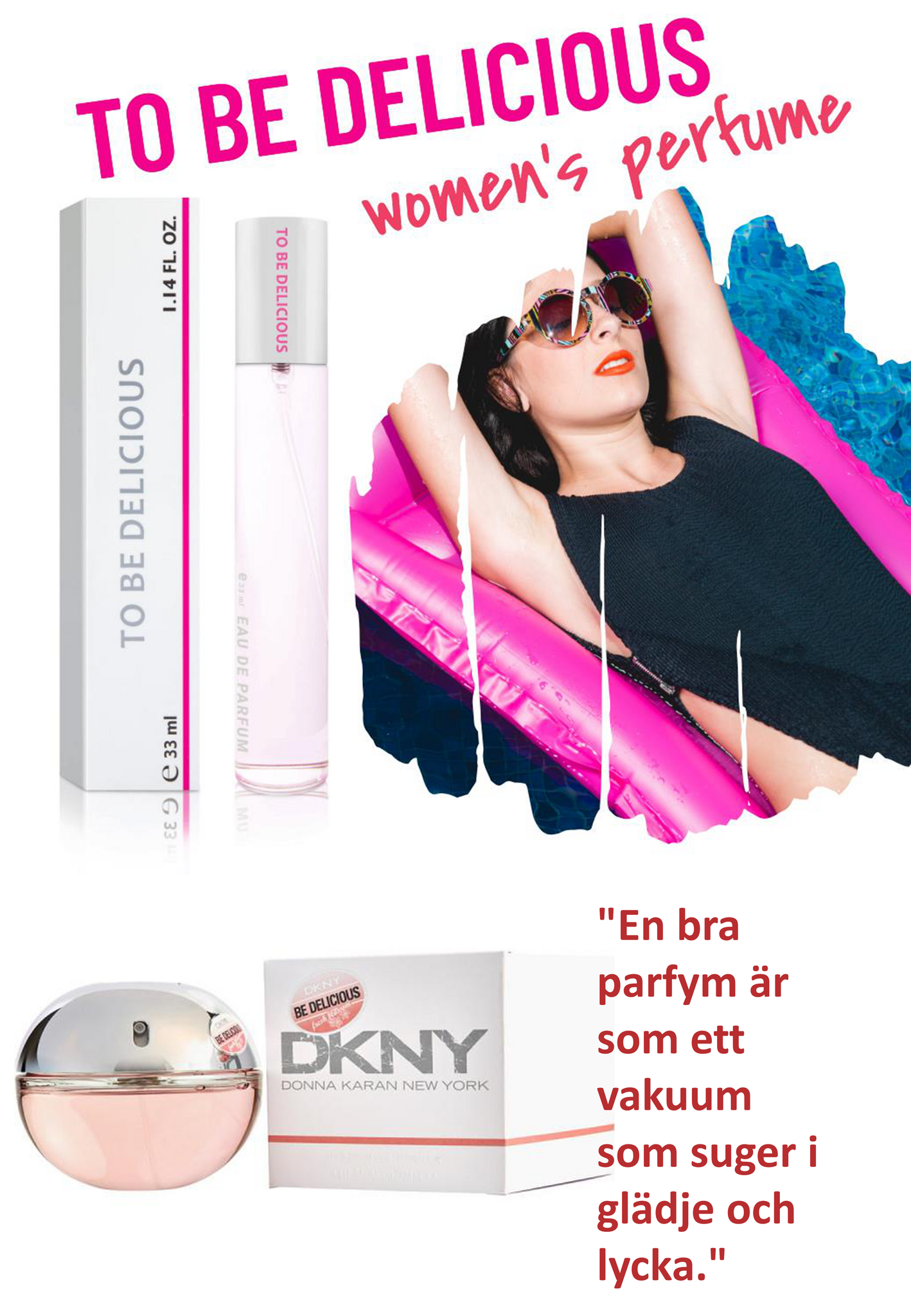 113. To Be Delicious - mini parfym för kvinnor - inspirerad av FRESH BLOSSOM*