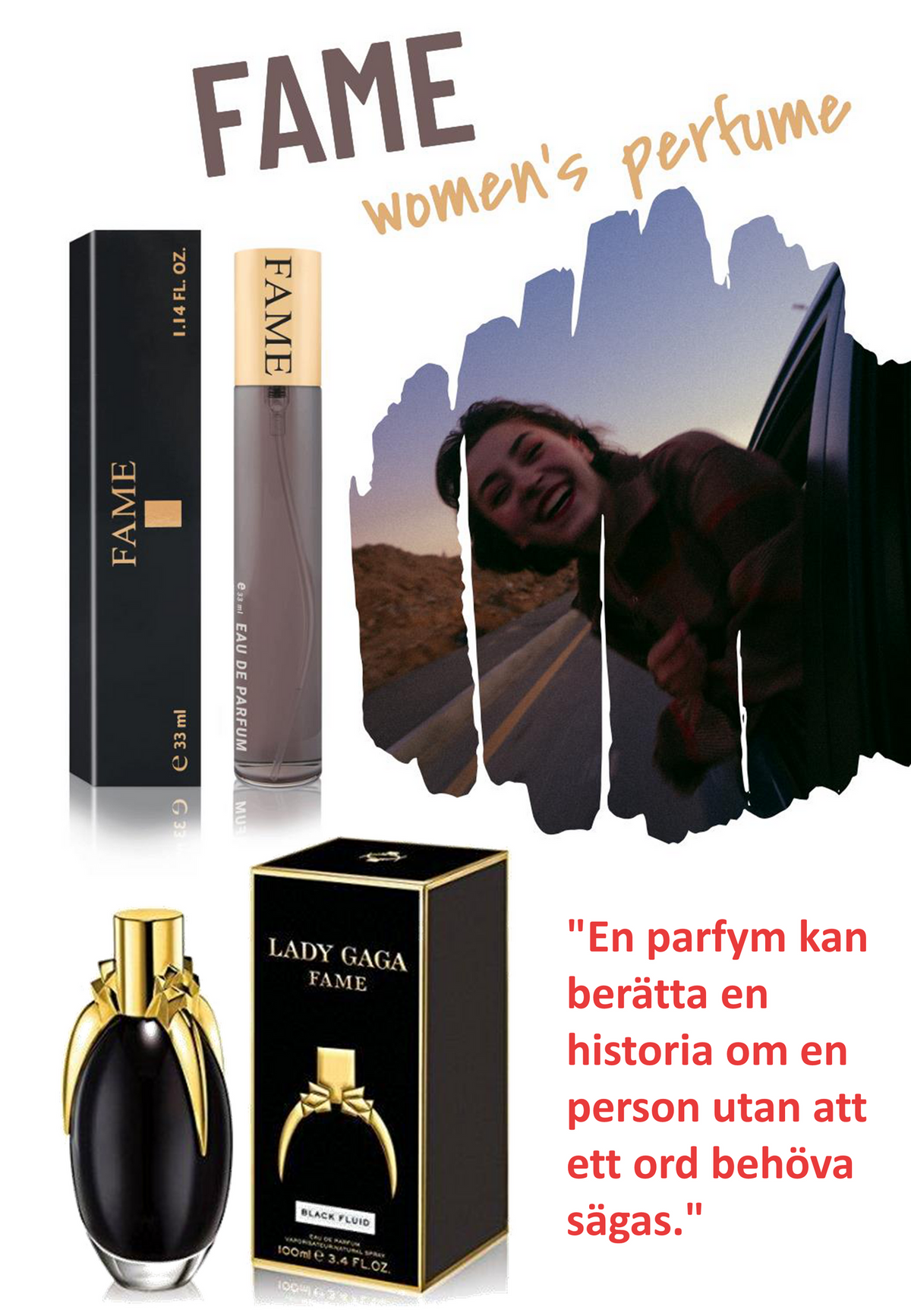 115. Fame - mini parfym för kvinnor - inspirerad av FAME*