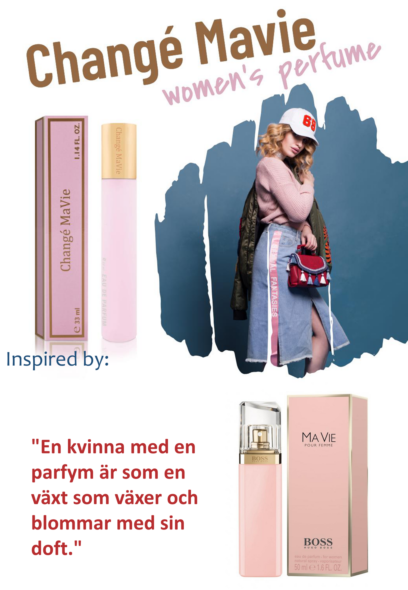 165. ChangÃ© MaVie - mini parfym för kvinnor - inspirerad av MA VIE*