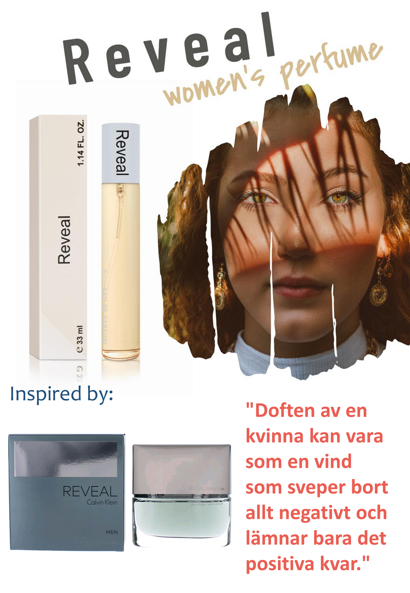 164. Reveal - mini parfym för kvinnor - inspirerad av REVAL*