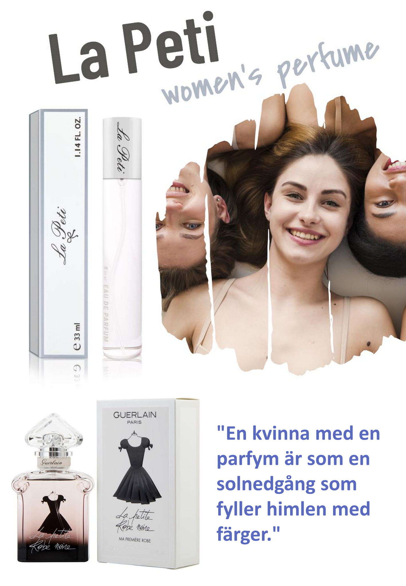 160. La Peti - mini parfym för kvinnor - inspirerad av LA PETI*