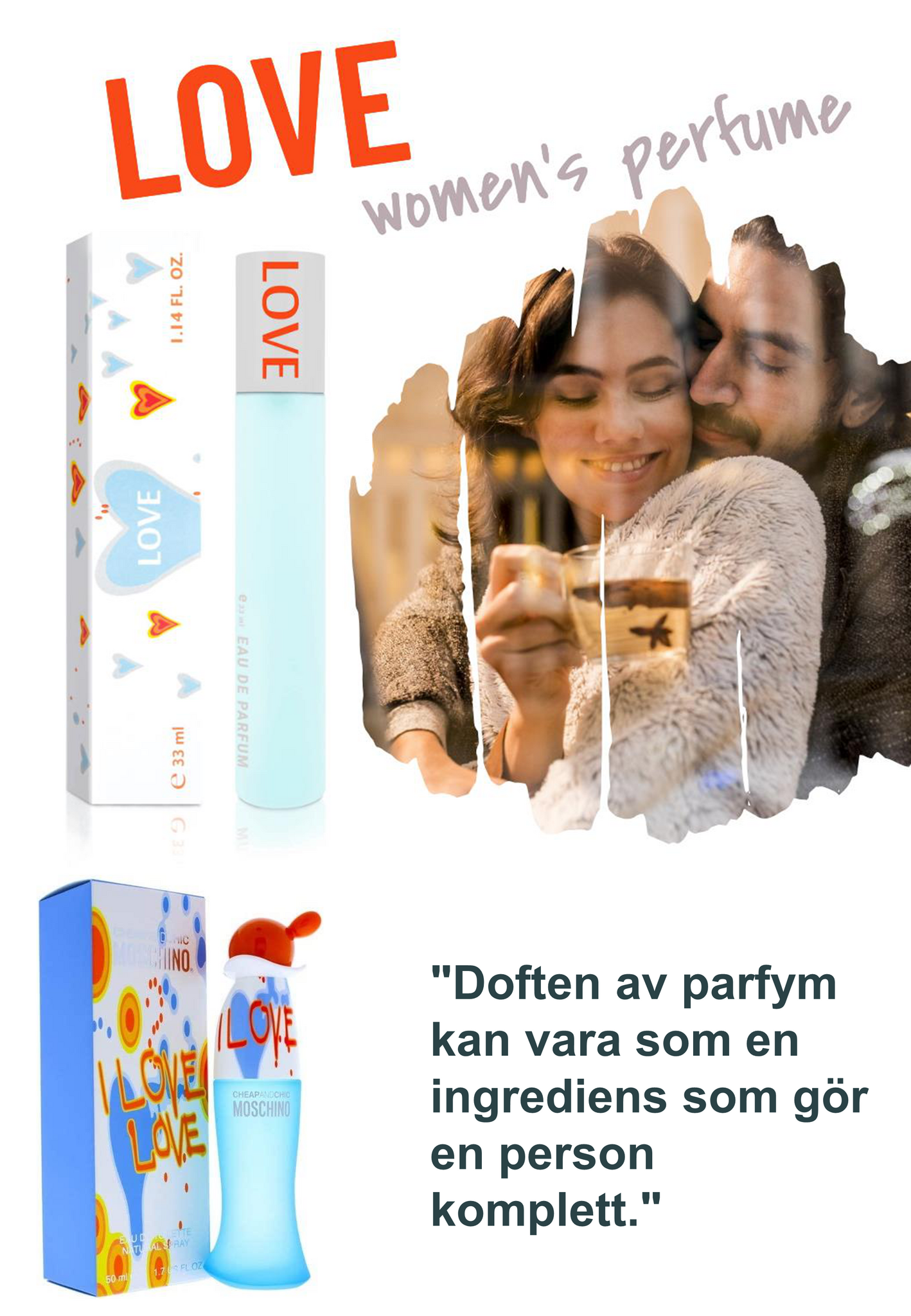 150. Love - mini parfym för kvinnor - inspirerad av I LOVE I LOVE*