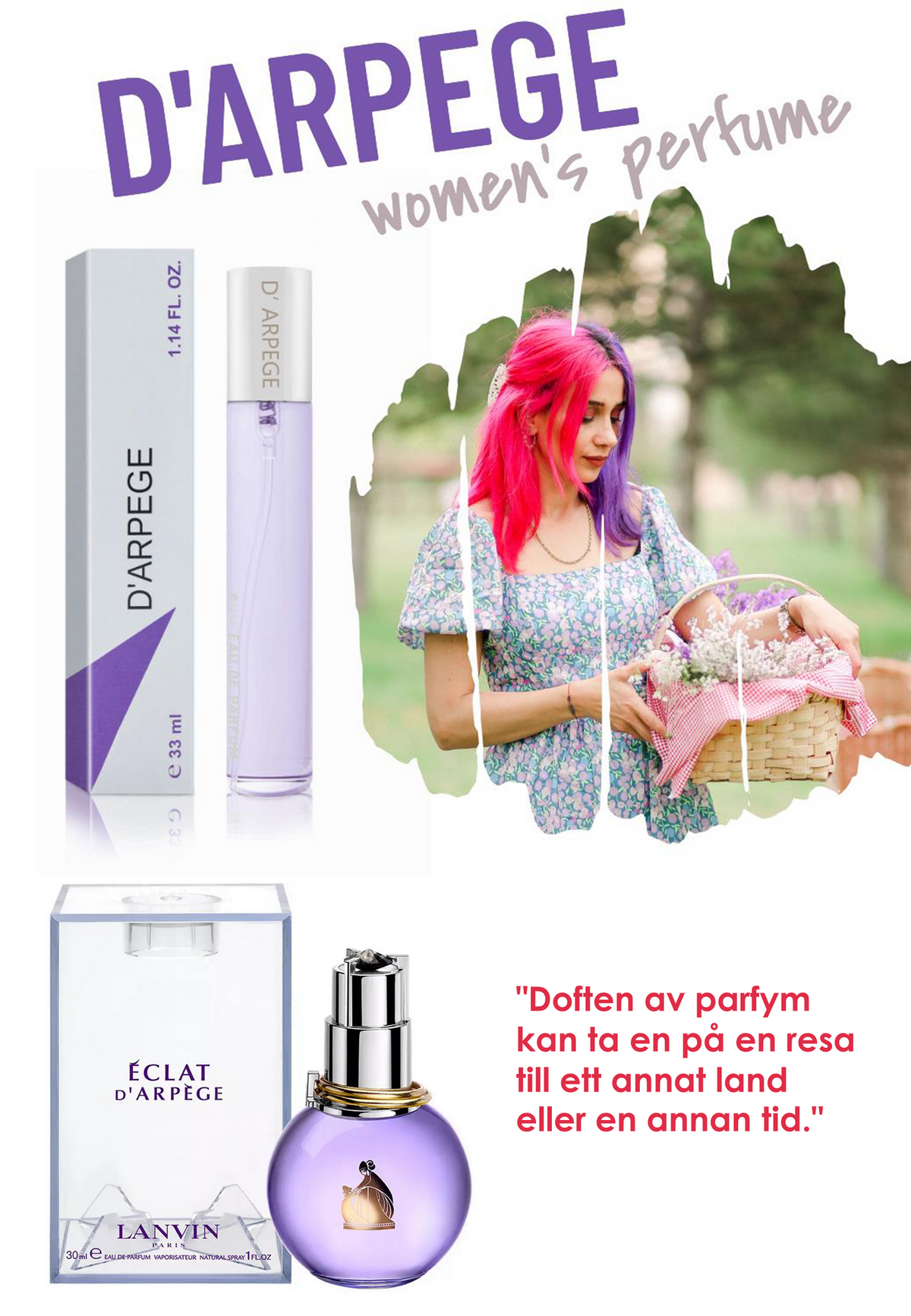 147. D'arpege - mini parfym för kvinnor - inspirerad av D’ARPEGE*