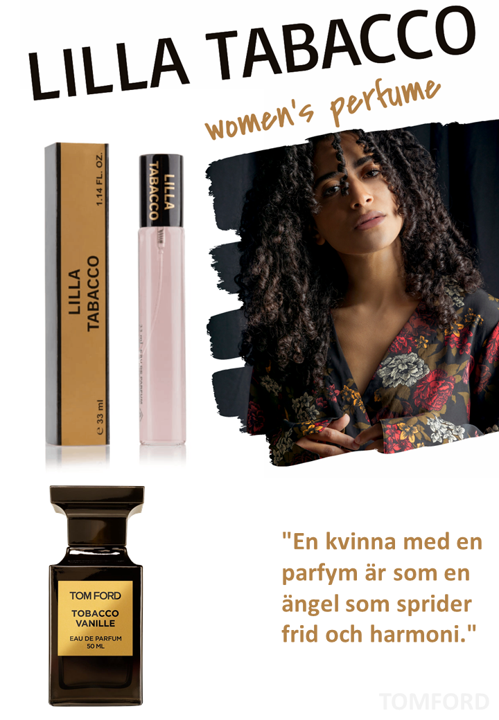 238. Lilla Tabacco - mini parfym för män/kvinnor (unisex) - inspirerad av TOBACCO VANILLA*