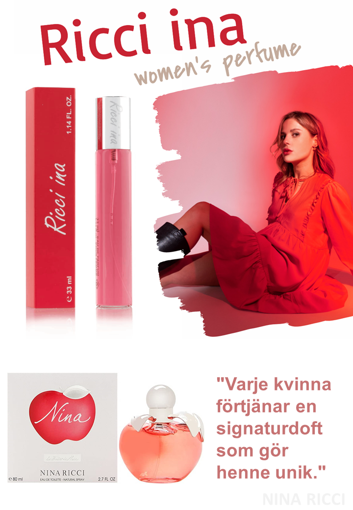 232. Ricci Ina - mini parfym för kvinnor - inspirerad av NINA*