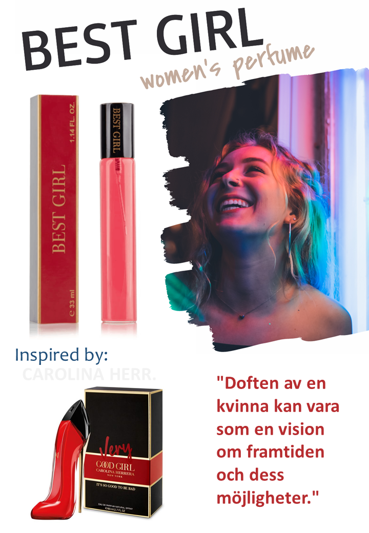 226. Best Girl - mini parfym för kvinnor - inspirerad av VERY GOOD GIRL*