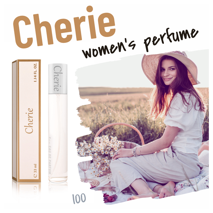 100. Cherie - mini parfym för kvinnor - inspirerad av MISS CHERIE*