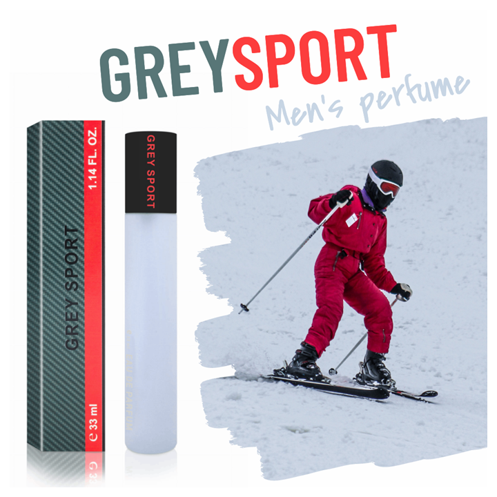 101. Grey Sport - mini parfym för män - inspirerad av BOTTLED SPORT*