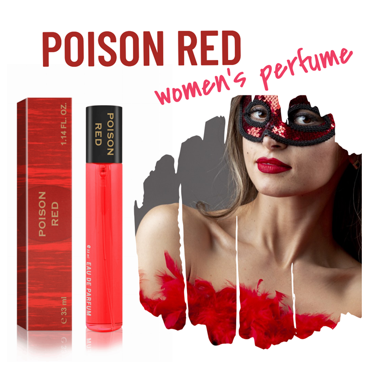 110. Poison Red - mini parfym för kvinnor - inspirerad av HYPNOTIC POISON*