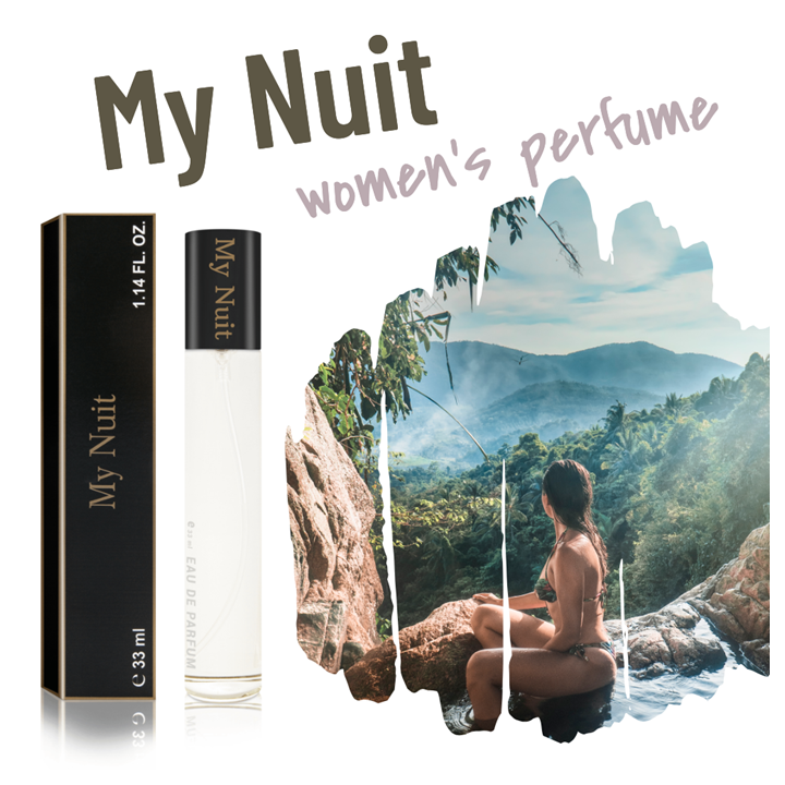 128. My Nuit - mini parfym för kvinnor - inspirerad av NUIT*