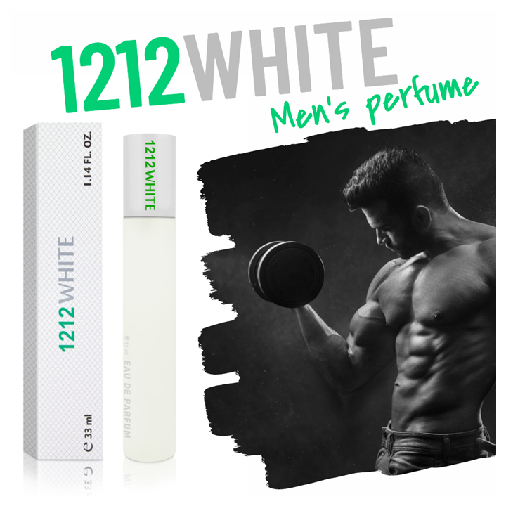 135. 1212 WHITE - mini parfym för män - inspirerad av L1212 BLANC*