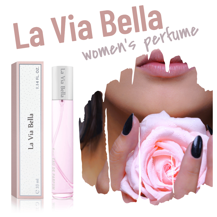 136. La Via Bella - mini parfym för kvinnor - inspirerad av LA VIE EST BELLE*