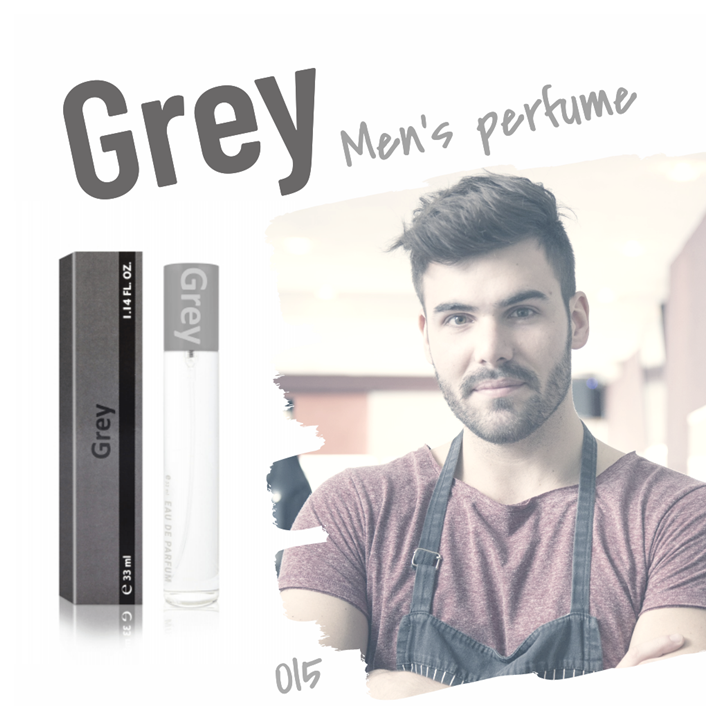 015. Grey - mini parfym för män - inspirerad av Grey*