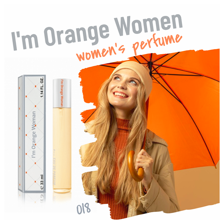 018. I'm orange woman - mini parfym för kvinnor - inspirerad av ORANGE*