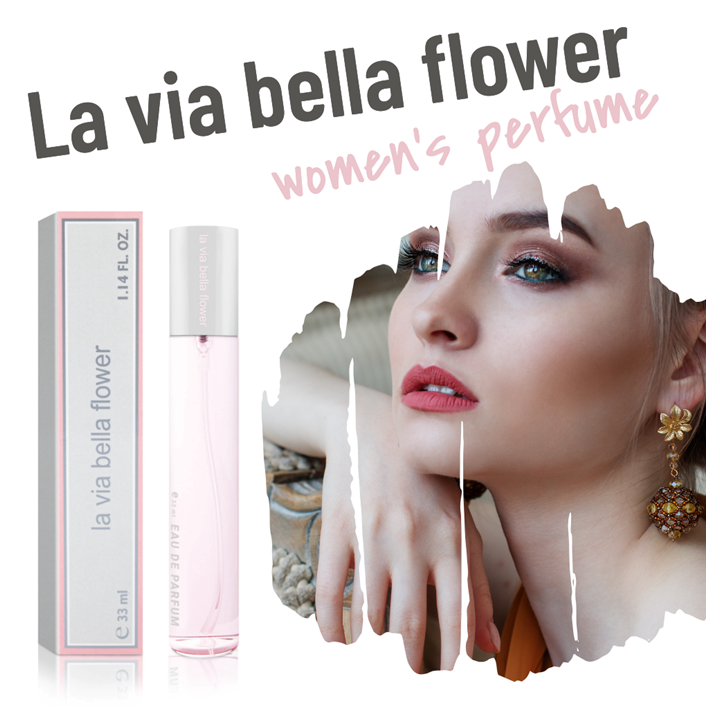 186. La Via Bella Flower - mini parfym för kvinnor - inspirerad av LA VIE EST BELLE FLORALE*