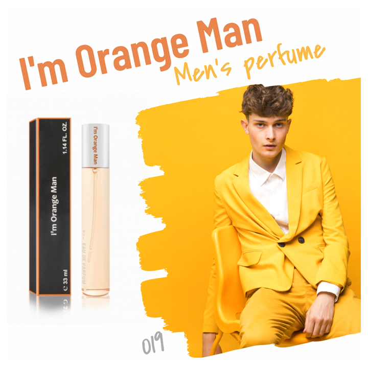 019. I'm Orange Man - mini parfym för män - inspirerad av Orange