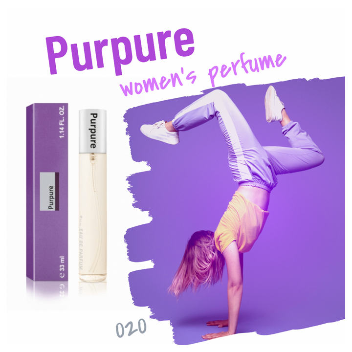 020. Purpure - mini parfym för kvinnor - inspirerad av pure purple*