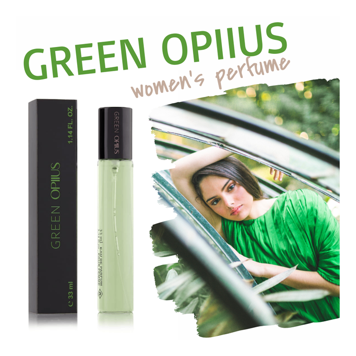 228. Green Opiius - mini parfym för kvinnor - inspirerad av BLACK OPIUM ILLICIT GREEN*