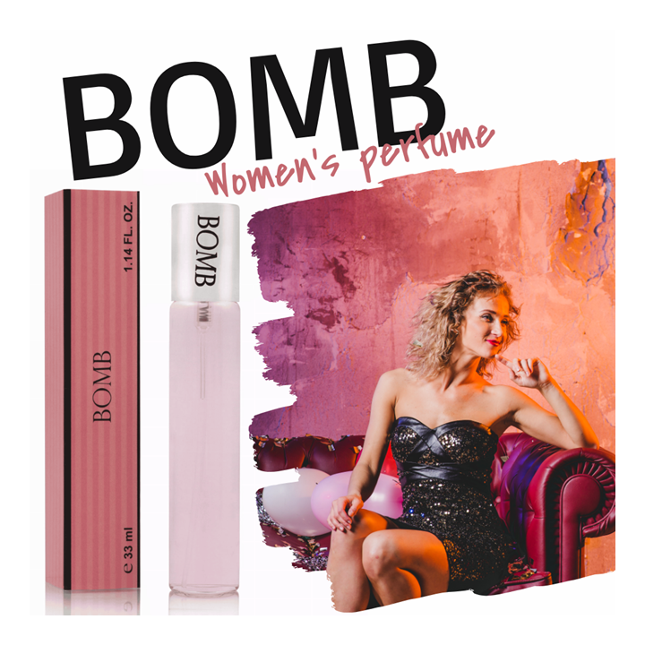 242. BOMB - mini parfym för kvinnor - inspirerad av BOMBSHELL*