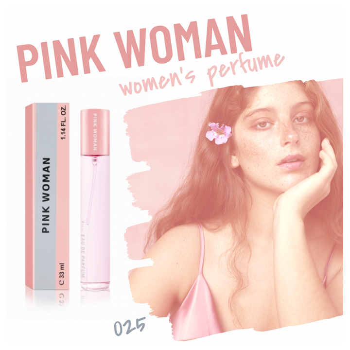 025. Pink Woman - mini parfym för kvinnor - inspirerad av Pink*