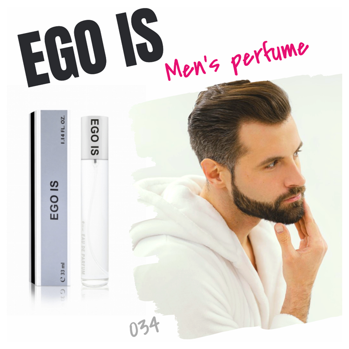 034. Ego Is - mini parfym för män - inspirerad av PLATINUM EGOISTE*