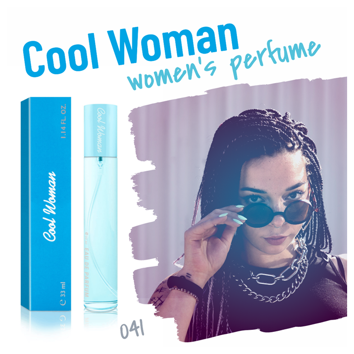 041. Cool Woman - mini parfym för kvinnor - inspirerad av COOL WATER*
