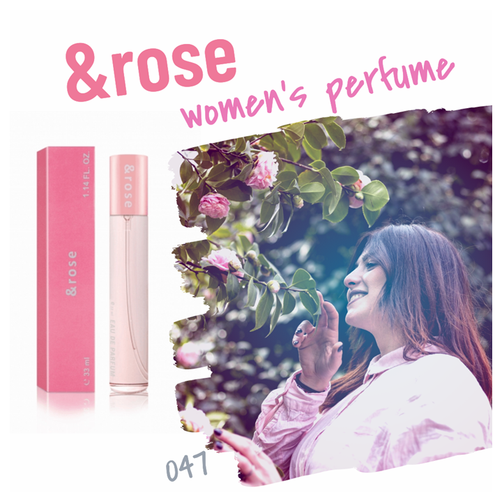 047. &Rose - mini parfym för kvinnor - inspirerad av THE ONE ROSE*