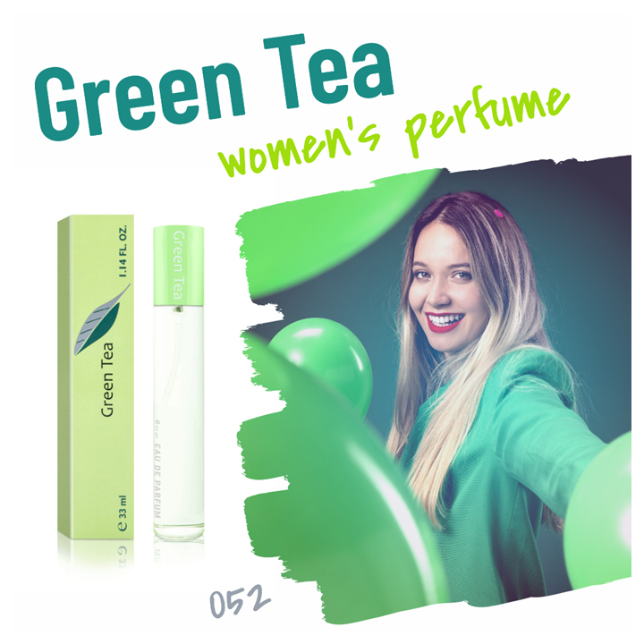 052. Green Tea - mini parfym för kvinnor - inspirerad av GREEN TEA*