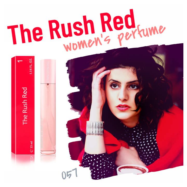 057. The Rush Red 1 - mini parfym för kvinnor - inspirerad av RUSH*