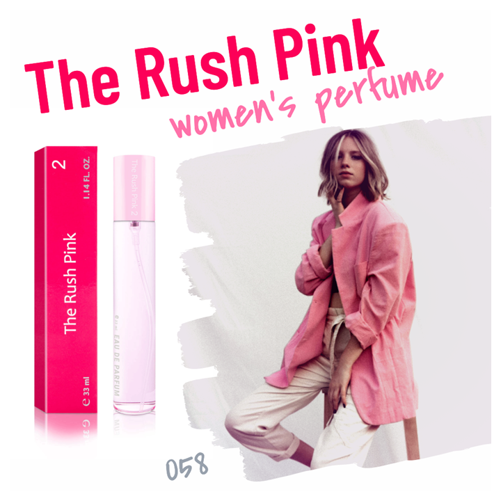 058. The Rush Pink 2 - mini parfym för kvinnor - inspirerad av RUSH 2*