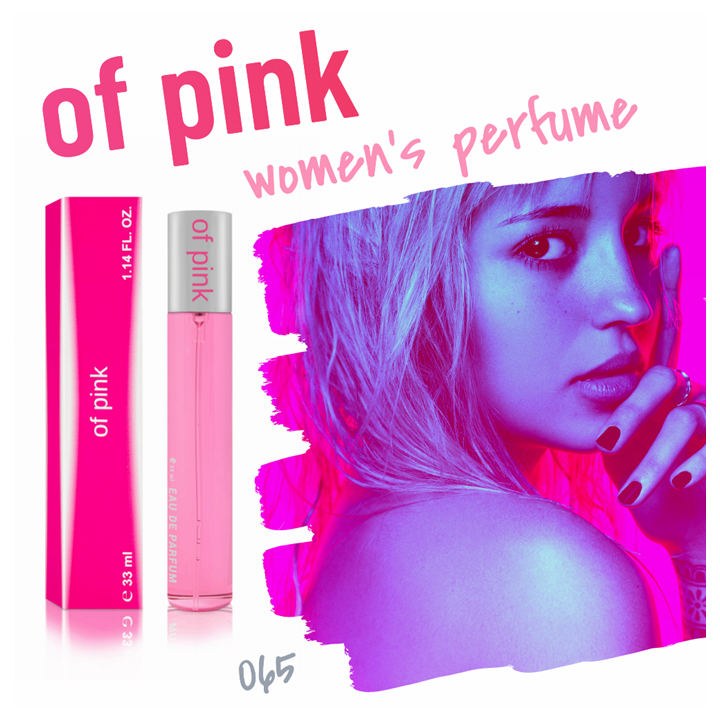 065. Of Pink - mini parfym för kvinnor - inspirerad av TOUCH OF PINK*